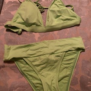 Rampage Lime Bikini, EUC